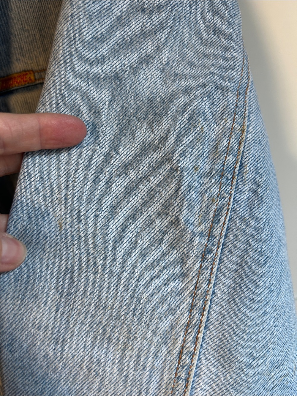Vintage Y2K Jordache Light Blue Denim Jean Jacket size medium - Picture 12 of 12